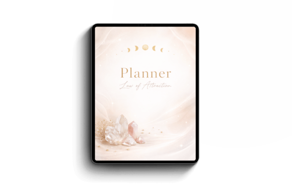 Download Law of Attraction Planner CANVA - Premium Resources