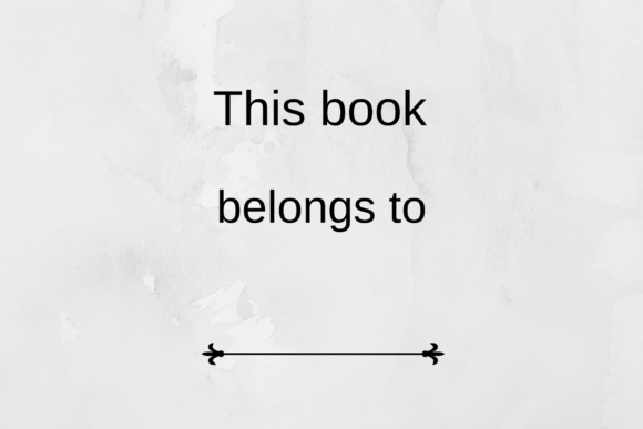 Download Plain Simple This Book Belongs to Pages - This book belongs to Collection