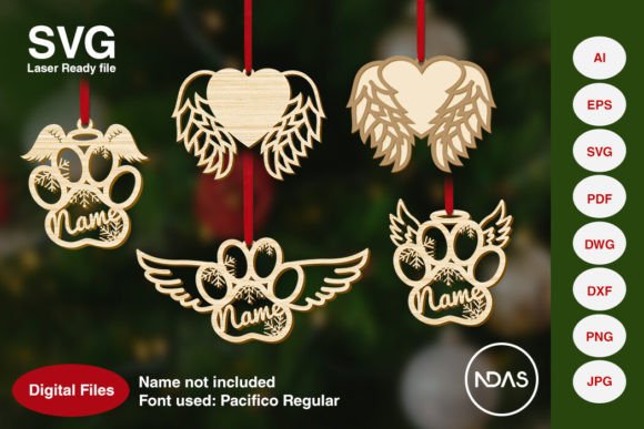 Download Angel Wings Christmas Tree Bundle Pack - Christmas Collection